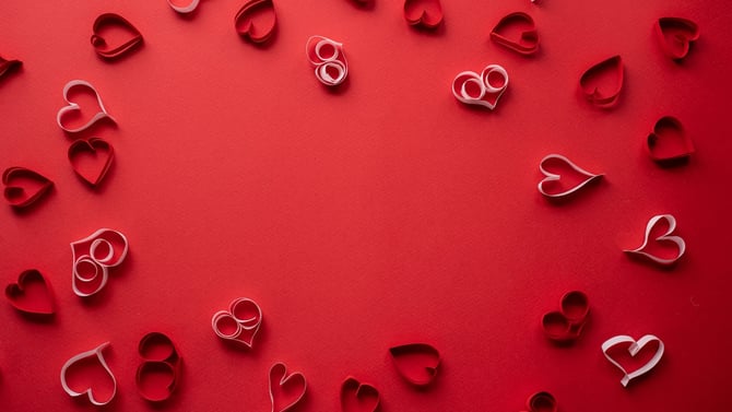 Valentine’s Day in Big Bear, California