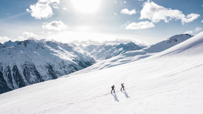 More Skiing and Snow Shoeing